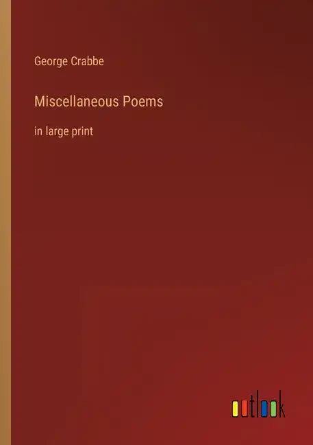 Miscellaneous Poems: in large print - Paperback