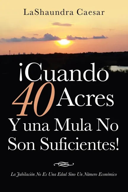 ¡Cuando 40 Acres Y Una Mula No Son Suficientes!: La Jubilación No Es Una Edad Sino Un Número Económico - Paperback