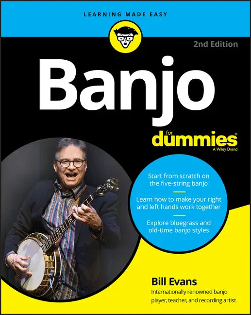 Banjo for Dummies: Book + Online Video and Audio Instruction - Paperback