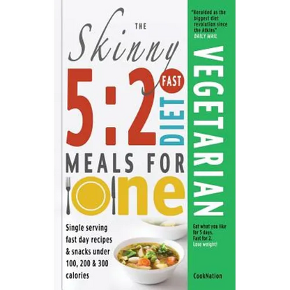 The Skinny 5: 2 Fast Diet Vegetarian Meals for One - Paperback