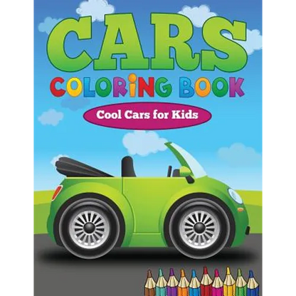 Cars Coloring Book: Cool Cars for Kids - Paperback