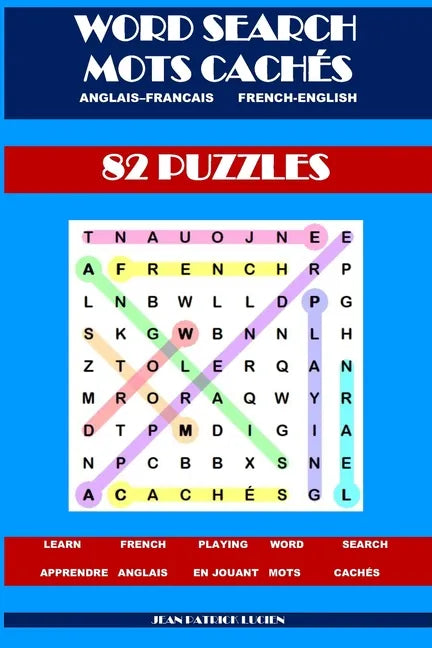 Word Search - Mots Cachés: Learn French - Apprendre l' Anglais - Paperback