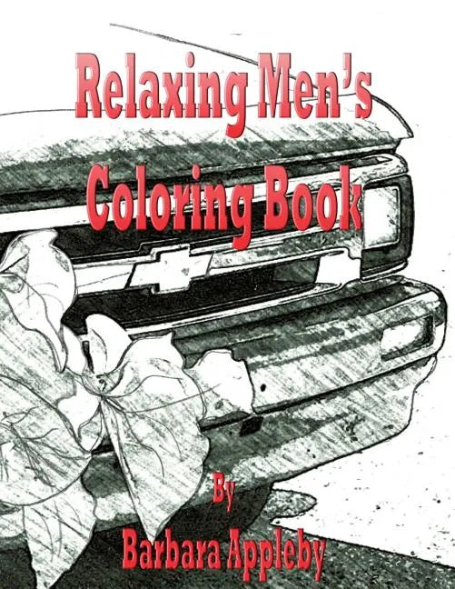 Relaxing Men's Coloring Book - Paperback