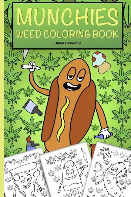Munchies Weed Coloring Book - Paperback