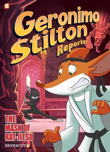 Geronimo Stilton Reporter #9: The Mask of Rat Jit-Su - Hardcover