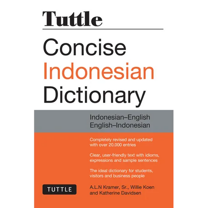 Tuttle Concise Indonesian Dictionary: Indonesian-English/English-Indonesian - Paperback