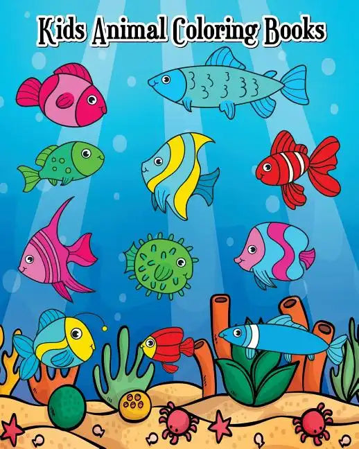 Kids Animal Coloring Books: The Deep Dive Underwater Ocean Coloring Book (Jumbo Coloring Book) - Paperback