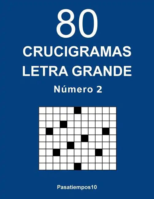 80 Crucigramas Letra Grande - N. 2 - Paperback
