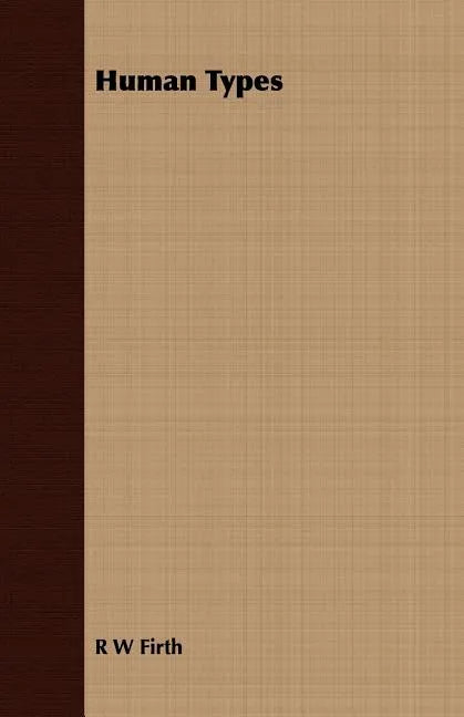 Human Types - Paperback
