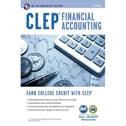 Clep(r) Financial Accounting Book + Online - Paperback