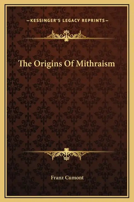 The Origins of Mithraism - Hardcover