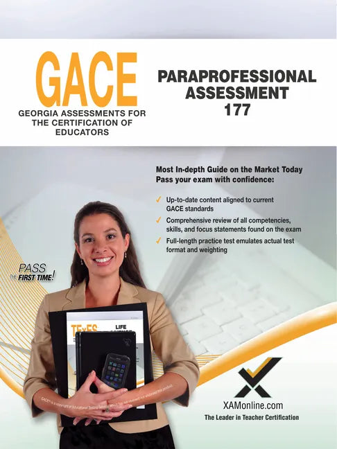 Gace Paraprofessional Assessment 177 - Paperback