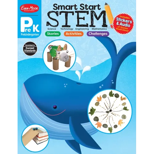Smart Start: Stem, Prek Workbook - Paperback