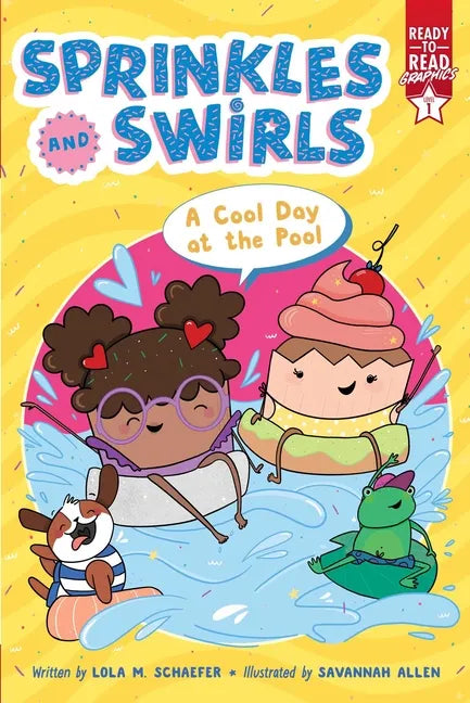 A Cool Day at the Pool: Ready-To-Read Graphics Level 1 - Hardcover