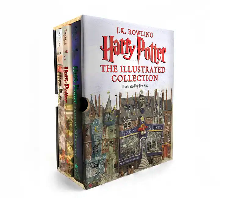 Harry Potter: The Illustrated Collection (Books 1-3 Boxed Set) - Boxed Set
