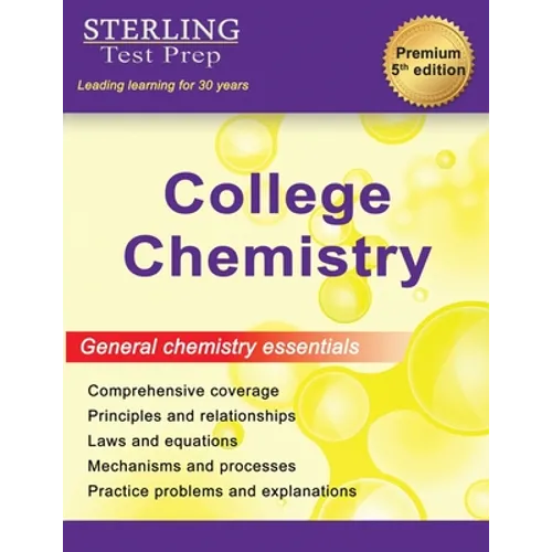 College Chemistry: Complete General Chemistry Review - Paperback