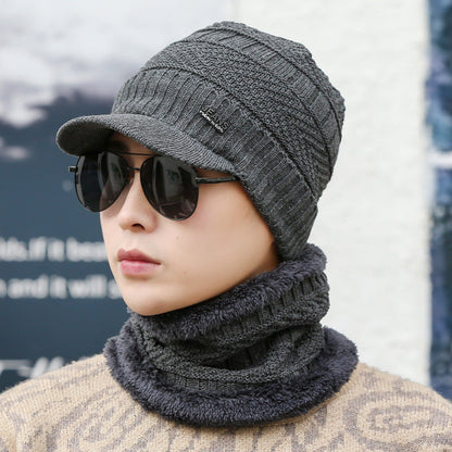 Women’s Fleece-Lined Knit Wool Cap | Winter Warm Hat