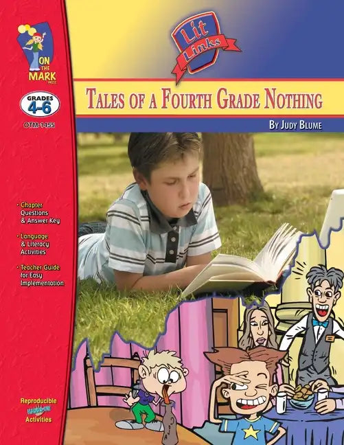 Tales of the 4th Grade Nothing, by Judy Blume Lit Link Grades 4-6 - Paperback