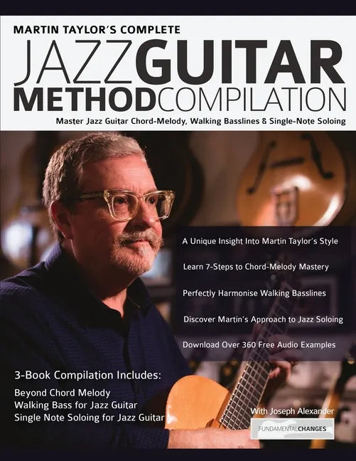 Martin Taylor Complete Jazz Guitar Method Compilation - Paperback