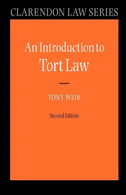 An Introduction to Tort Law - Paperback