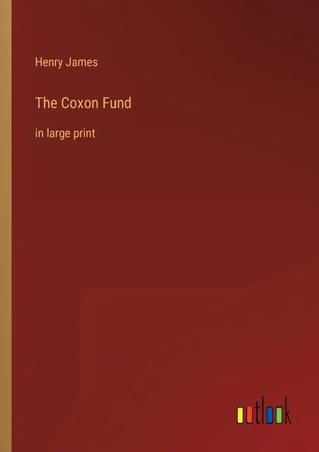 The Coxon Fund: in large print - Paperback