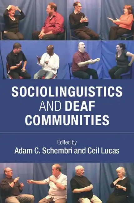 Sociolinguistics and Deaf Communities - Paperback