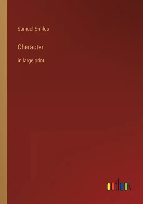 Character: in large print - Paperback
