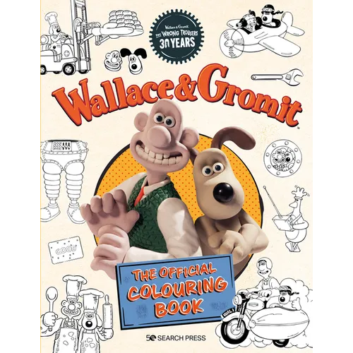 Wallace & Gromit - The Official Colouring Book - Paperback