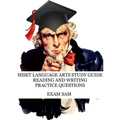HiSET Language Arts Study Guide: 575 Practice Questions for the Reading and Writing High School Equivalency Tests - Paperback