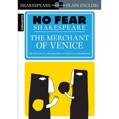 The Merchant of Venice: No Fear Shakespeare Side-By-Side Plain English - Paperback