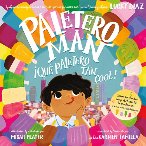 Paletero Man/¡Que Paletero Tan Cool!: Bilingual English-Spanish - Hardcover