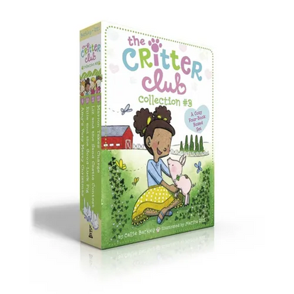 The Critter Club Collection #3 (Boxed Set): Amy's Very Merry Christmas; Ellie and the Good-Luck Pig; Liz and the Sand Castle Contest; Marion Takes Cha - Paperback