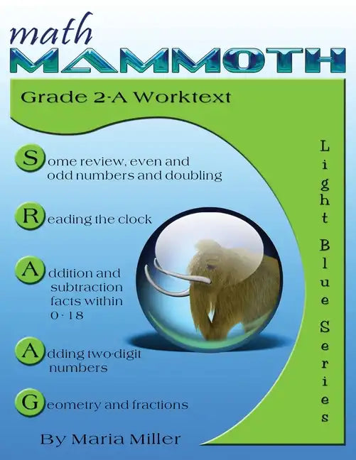 Math Mammoth Grade 2-A Worktext - Paperback