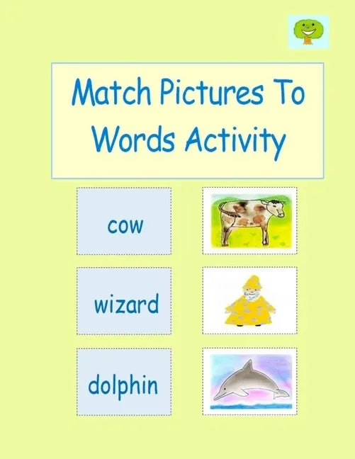 Match Pictures To Words Activity - Paperback