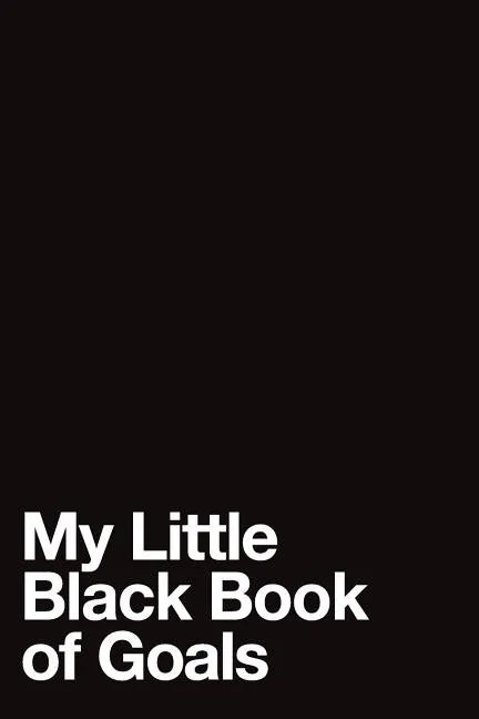 My Little Black Book of Goals - Paperback