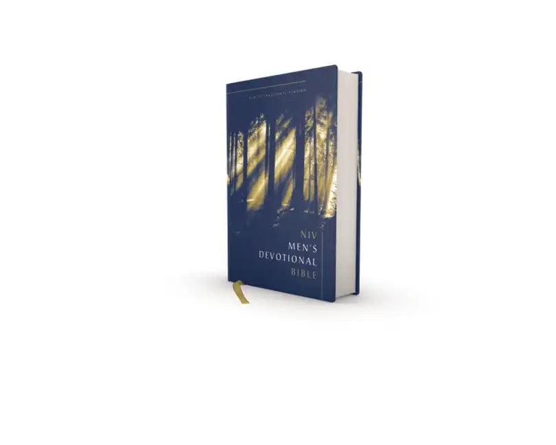Niv, Men's Devotional Bible (by Men, for Men), Hardcover, Comfort Print - Hardcover