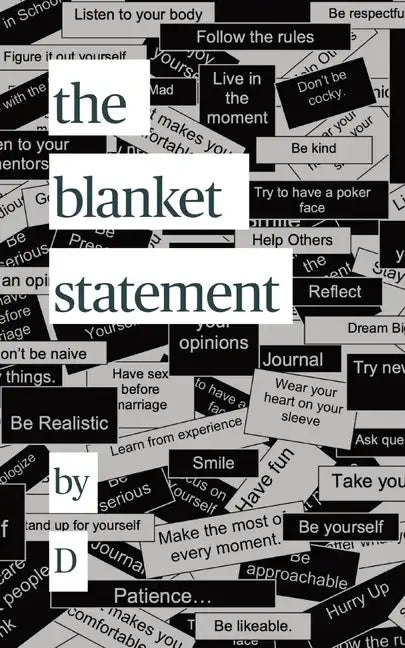 The blanket statement - Paperback