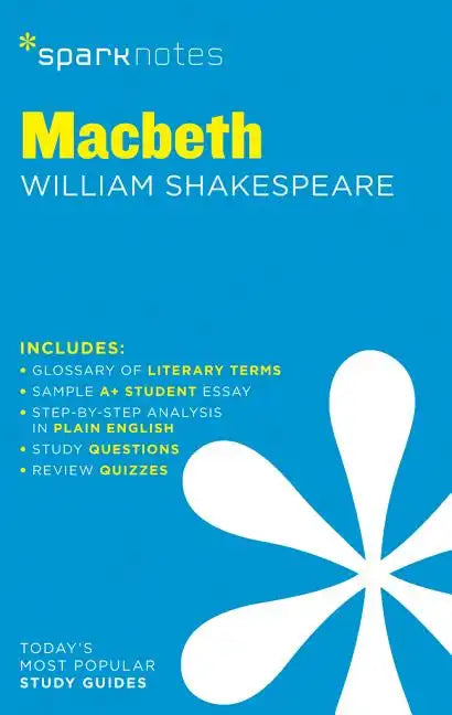 Macbeth Sparknotes Literature Guide - Paperback