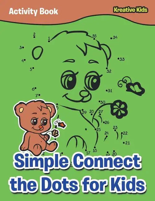 Simple Connect the Dots for Kids Activity Book - Paperback