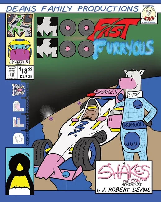 Moo Fast, Moo Furryous: A Shakes the Cow Adventure - Paperback