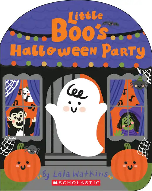 Little Boo's Halloween Party (a Lala Watkins Book) - Board Book