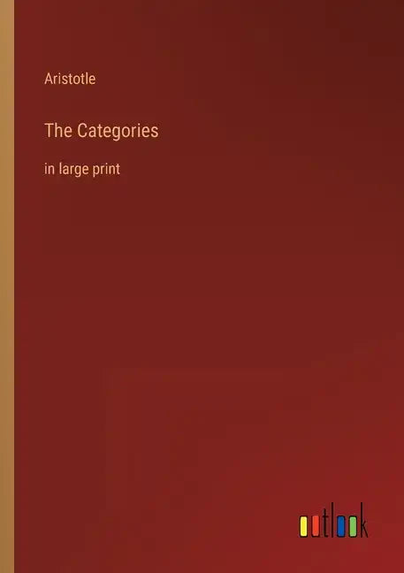 The Categories: in large print - Paperback