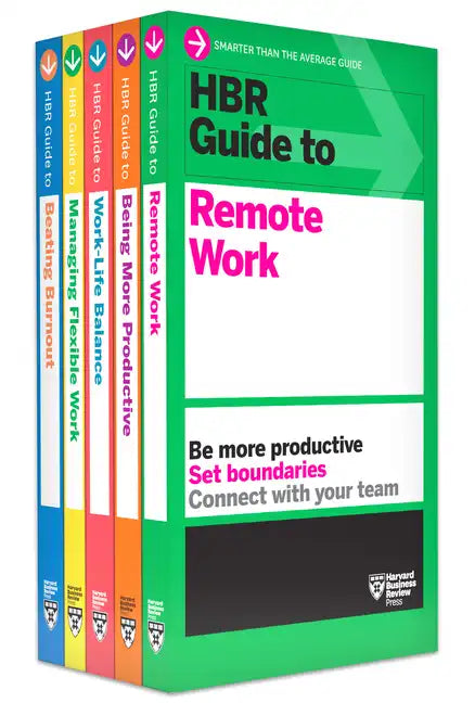 Work from Anywhere: The HBR Guides Collection (5 Books) - Paperback