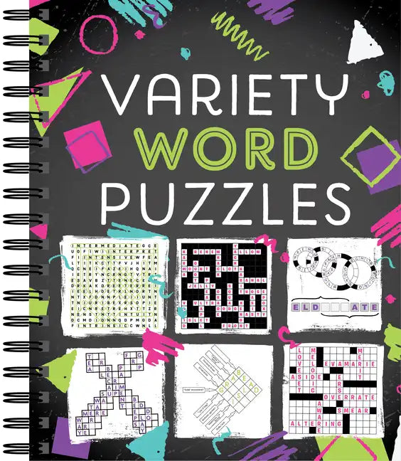 Brain Games - Variety Word Puzzles - Spiral