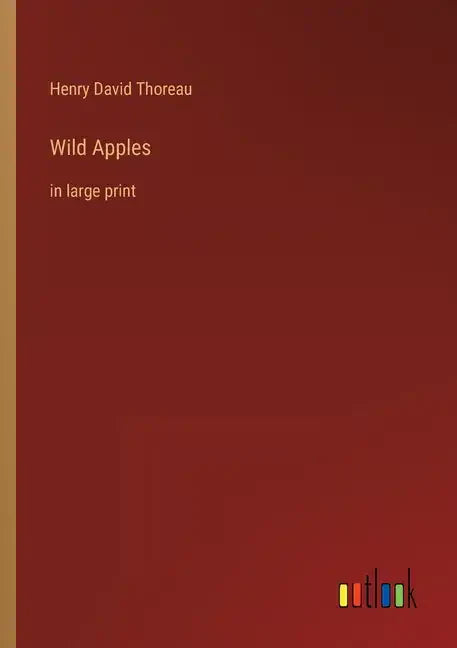Wild Apples: in large print - Paperback