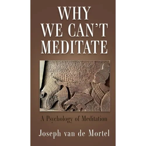 Why We Can't Meditate: A Psychology of Meditation - Hardcover