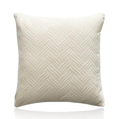 Beautiful Quilted Pillowcase Throw Pillow Covers Home Decor Velvet Square Throw Pillow Covers Decoration Pillow Cushion Sofa Living Room Simple Decorative Cushion Cover 45x45CM