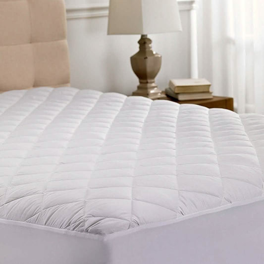 Beauty Sleep Ultra Soft Quilted Mattress Pad Protector Hypoallergenic - Assorted Sizes