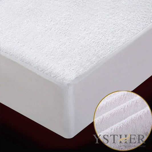 BeautySleep Terry Waterproof Mattress Protector Premium Hypoallergenic Cover