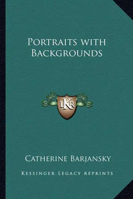 Portraits with Backgrounds - Paperback